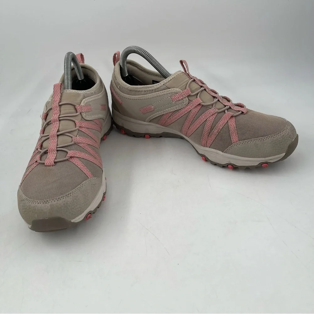 Skechers Women’s Seager Gatewood- SZ 10 -Taupe Pink Hiking Shoes